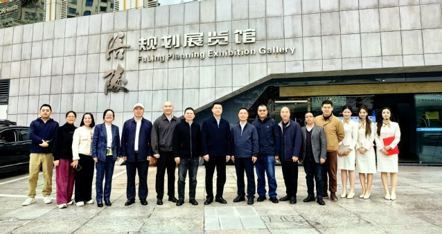 吴文副校长带领传媒学院一行赴涪...